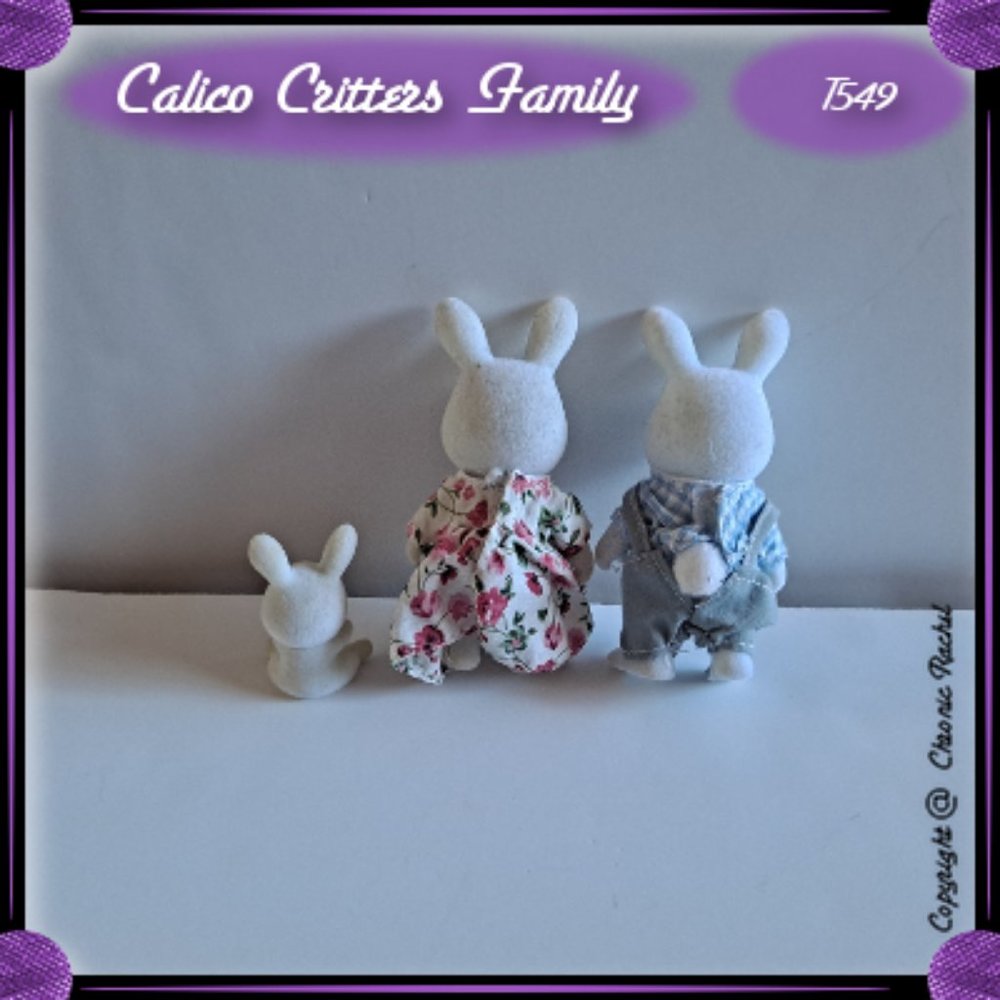 1985 Snow-Warren White Rabbit Family - Picture 2 of 5